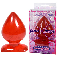  GUM DROPS ACE OF SPADES RED