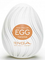 Мастурбатор яйцо Twister одноразовое, 6 см, растягивается до 40 см