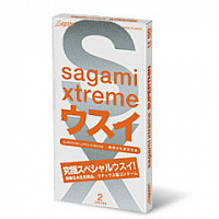 Презервативы SAGAMI №3 Xtreme Dotts ультратонкие точечное рифление - 1 блок (6 упаковок)