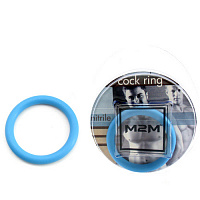 Нитриловое эрекционное голубое кольцо d=40 мм