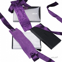 Шелковые наручники Etherea фиолетовые (LELO)