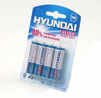 Батарейки AA Hyundai R6 4 шт