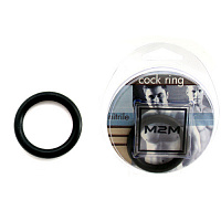 Нитриловое эрекционное черное кольцо d=35 мм