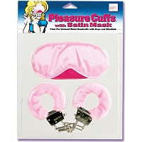 Набор из розовой маски и наручников 2742-04 CD SE