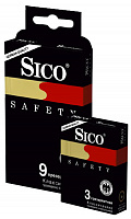 Sico №3 SAFETY классические - 1 коробка (24 уп)