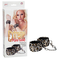 Платиновые наручники под леопарда PURE GOLD 2705-30 BX SE