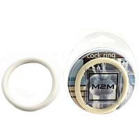 Нитриловое эрекционное белое кольцо d=50 мм