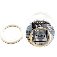 Нитриловое эрекционное белое кольцо d=45 мм