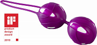 Вагинальные шарики SMARTBALLS teneo duo фиолетовый