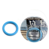 Нитриловое эрекционное голубое кольцо d=35 мм