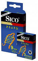 Sico №3 PEARL точечное рифление - 1 коробка (24 уп)