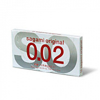 Презерватывы SAGAMI №2 Original ультратонкие - 1 коробка (6 упаковок)