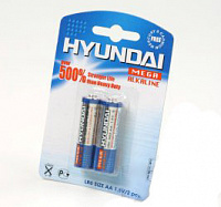 Батарейки AA Hyundai LR6 2 шт