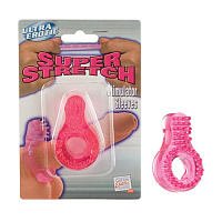 Розовое кольцо со стимулятором клитора