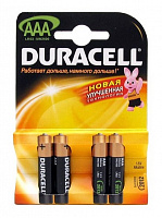 Батарейки AAА Duracel New LR03 4 шт